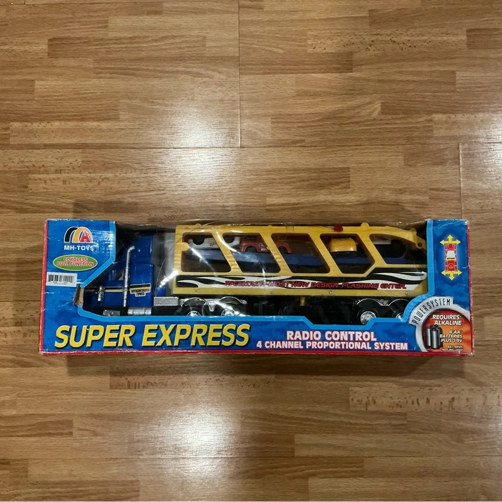 MH-Toys 1/32 RC radio control trailer super express with working headlights
